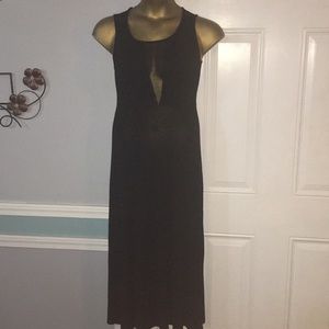 Sheer maxi dress